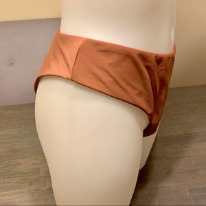 High cut plus size bikini bottom size 0X